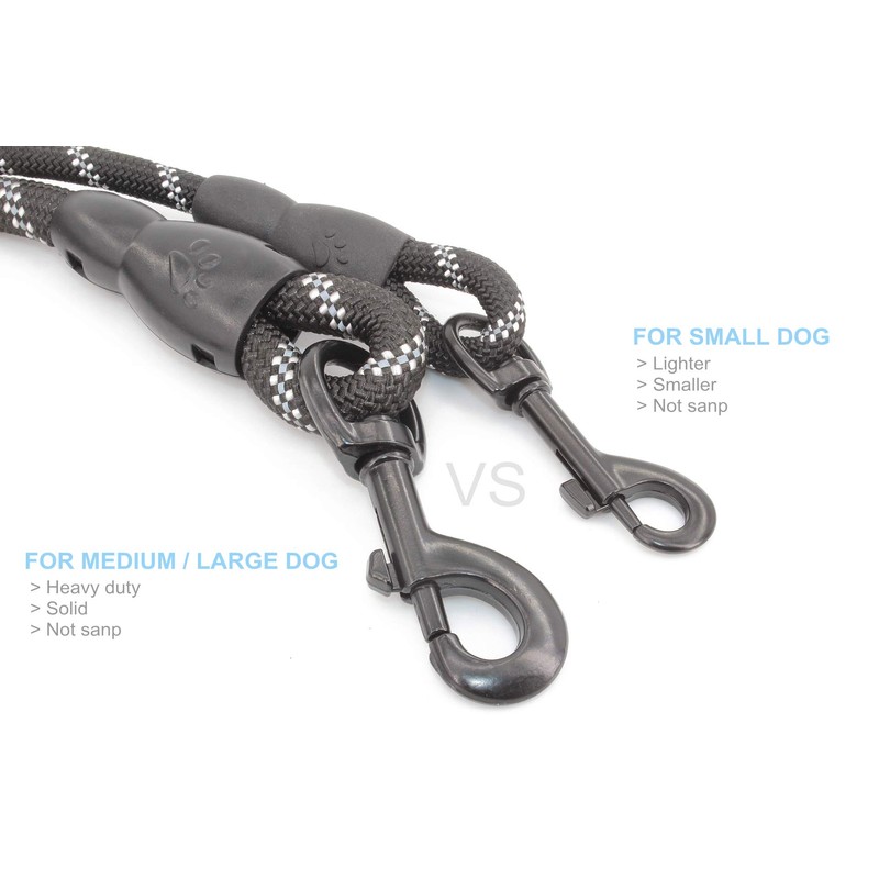 BAAPET 2/4/5/6 FT Strong Dog Leash with Comfortable Padded Handle