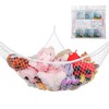 KoHuiJoo Jumbo Toy Hammock Stuffed Animals and Toy Storage Hammock