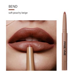 Lip Liners – Matte Lip Liner Set Lip Makeup Soft Pencil Women's Natural Lip Liner Smooth Lipstick Pencil Long Wear Liquid Lip Liner Waterproof, 24 Hour Long Wear Long Wear Lip Liner Color Pen,Matte Semi-Permanent Lip Liner & Lipstick:_03 soft peachy beige