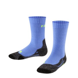 FALKE Children's TK2 Trekking Socks, blue, 31-34