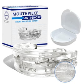 Snoring Stopper, Anti Snoring Splint, Effective Against Snoring, Anti Snoring Bite Splint for Night for Men Women, Bite Splint for Night, Comfortable for Quiet Sleep