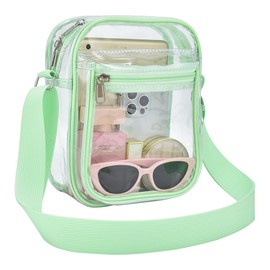 USPECLARE Clear Purse for Stadium Events Clear Messenger Bag for Men and Women