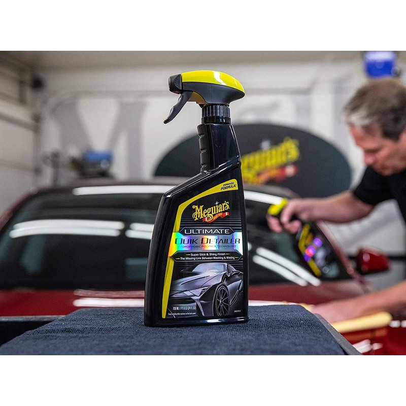 Meguiar's Ultimate Quik Detailer, 709mL - Hydrophobic Polymer Technology -