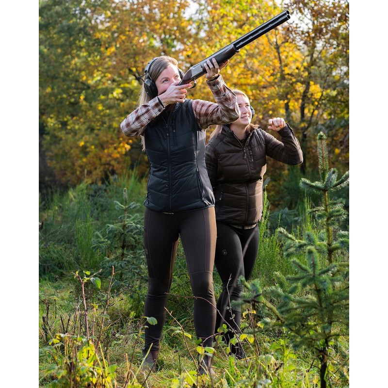 Deerhunter Lady Reinforced Tights Art Green, Green