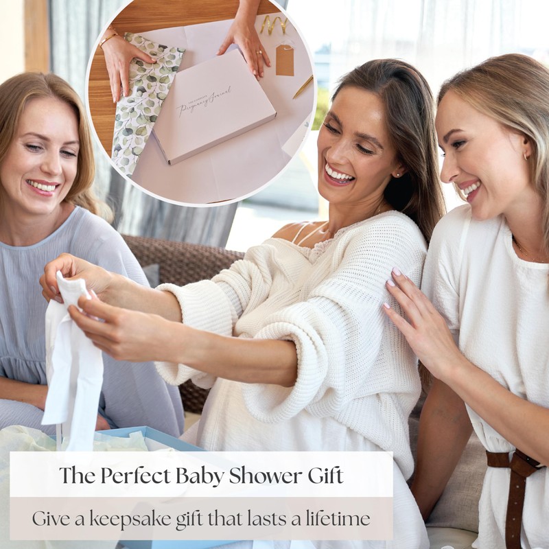 Complete Pregnancy Journal & Memory Book - Weekly Pregnancy Scrapbook