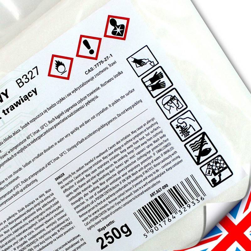 HIGH Purity Ferric Chloride Sodium Persulfate Used to make PCB