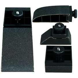 Hand Sanding Block Hard Plastic Sand Paper Holder Sandpaper Block Set Handmade Edge Grinding Polishing Tool