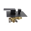 Drettyer 2 Way Outlet Function Solid Brass Shower Diverter Valve
