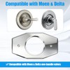 A502-26 One-Hole Remodel Cover Plate for Moen and delta shower