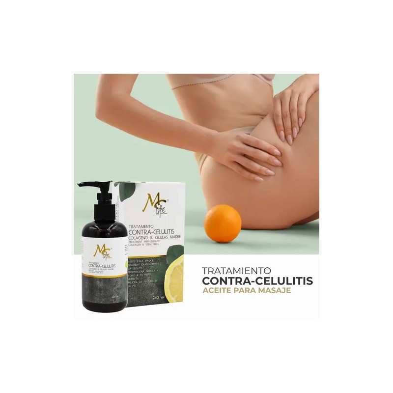 Mc Nails Life Aceite Anticelulitis con Colágeno y Células Madre,