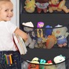 Door Hanging Toy Organizer 4 Layers Large Capacity Hanging Toy