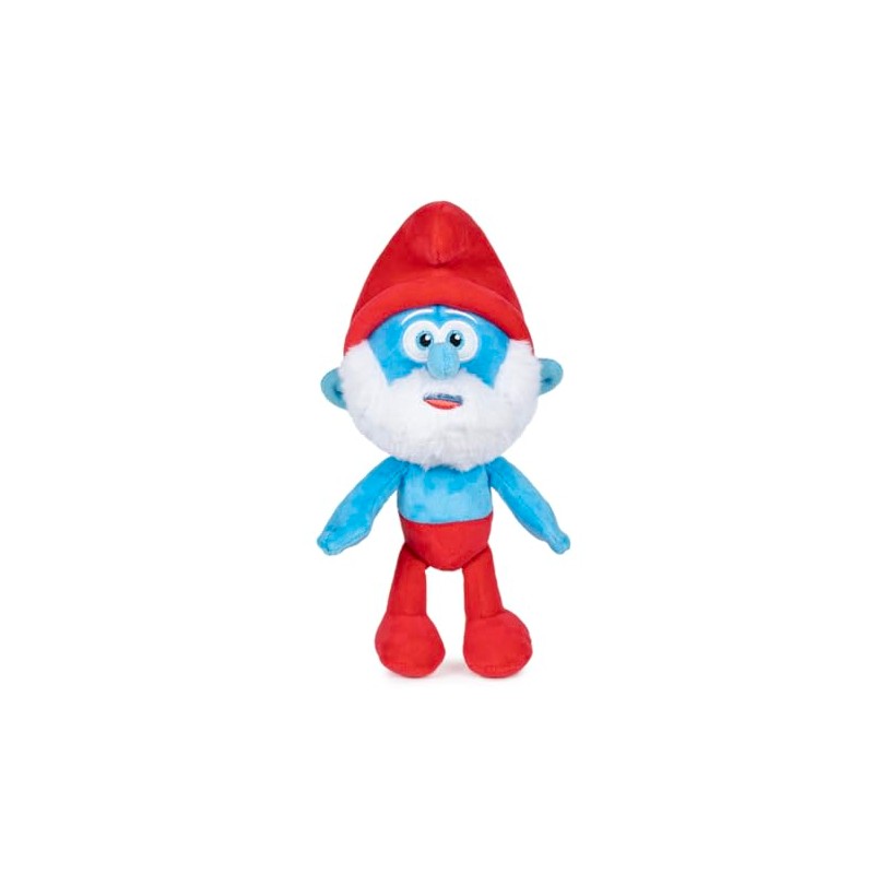 Les Schtroumpfs PUF314 Plush Toy, 20 cm, Super Soft, Large