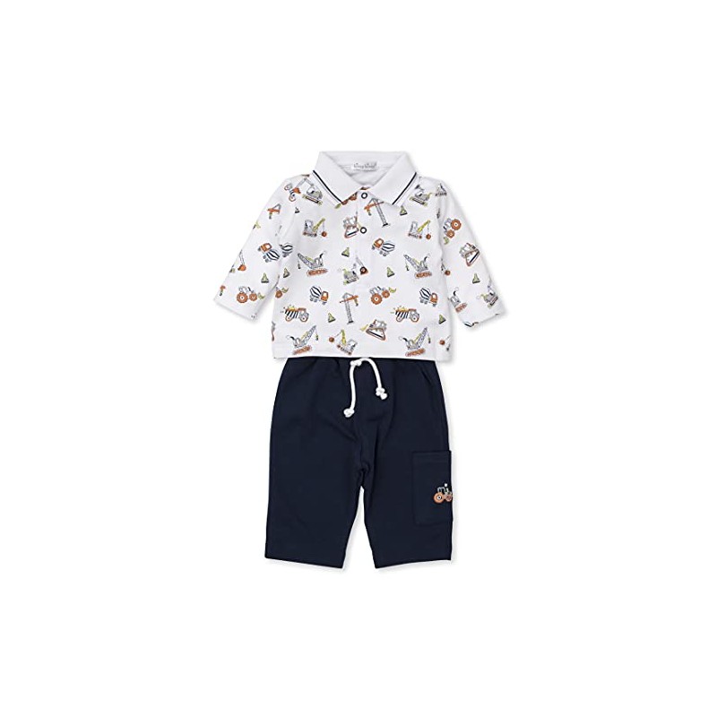 Kissy Kissy Baby-Boys - Conjunto de pantalones con estampado de