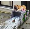 Teaeeno Mermaid Statue Gutter Downspout Extension Decor, Resin Animal Statue