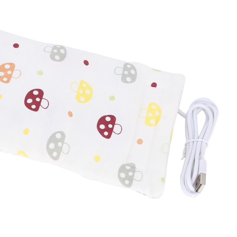 Baby Bottle Warmer Cartoon Portable USB Milk Bottle Heated Insulated