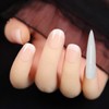 Frcolor Nail Tips, Long False Nails, Pointed Nail Supplies, Fake