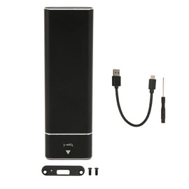 M.2 SATA SSD Enclosure 6TB 10Gbps NVME NGFF Protocol UASP TRIM Aluminium Alloy Type C SSD Enclosure for 22x30 42 60 80MM