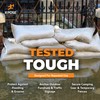 Xpose Safety Heavy Duty Sand Bags with Tie Strings –