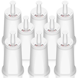 Replacement Water Filter for Breville Espresso Machine Barista Touch BES880, Barista Pro BES878, Oracle Touch BES990, Oracle BES980, Dual Boiler BES920 Bambino ClaroSwiss Sage, BES008WHT0NUC1, 8 Pack