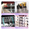 Organizador Maquillaje Acrílico 3compartimentos Transparente