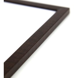 IDEAL TREND FlexiFrame Lightweight Block Profile Plastic Picture Frames with Plexiglass Plastic Frame: Colour: Pack of 3 Brown Format: 21 x 29.7 DIN A4