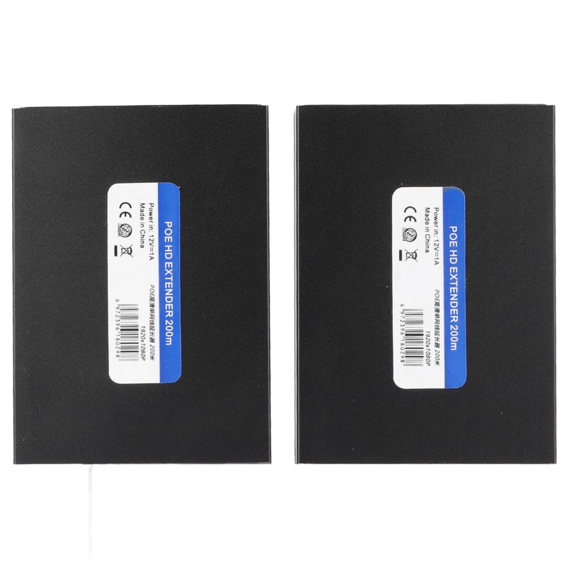 HD Multimedia Interface Extender 656ft 1080P Distortion Free POE Single