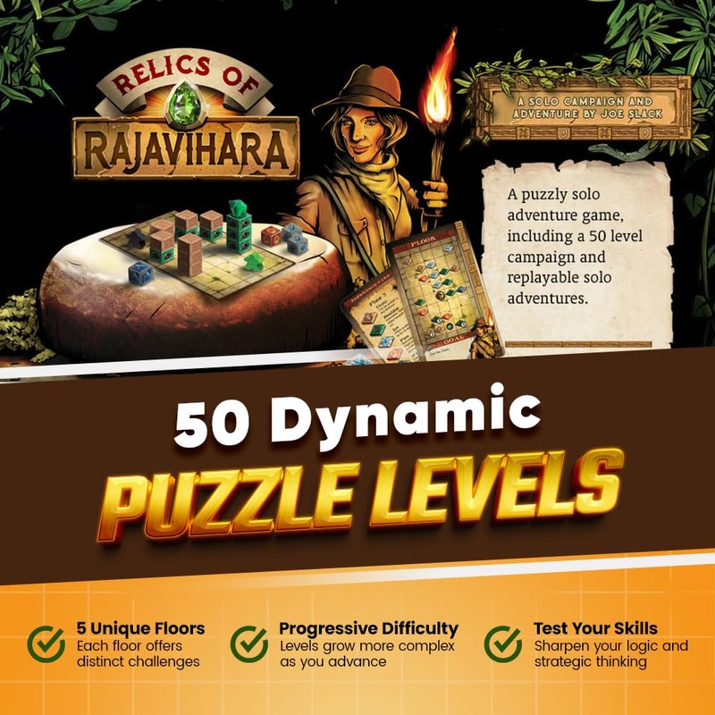 Crazy Like a Box Relics of Rajavihara – Solo Puzzle