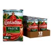 Contadina Canned Tomato Paste With Italian Herbs, 12 Pack, 6