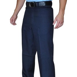 Smitty BBS377 Flat Front Combo Pants Western Cut Pockets Baseball Umpire Softball Navy (46)