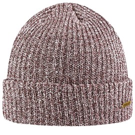 Kangol Unisex Marl Beanie Beret Hat, brown, Unit size