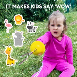 Marshmallow Roasting Sticks 32 Inch with Colorful Hand Guards – 5-Pack Campfire Skewers for Kids – Heat-Resistant Telescoping Smores Sticks – Safe Kit for Fire Pit, BBQ, Camping – Fun Gift Idea