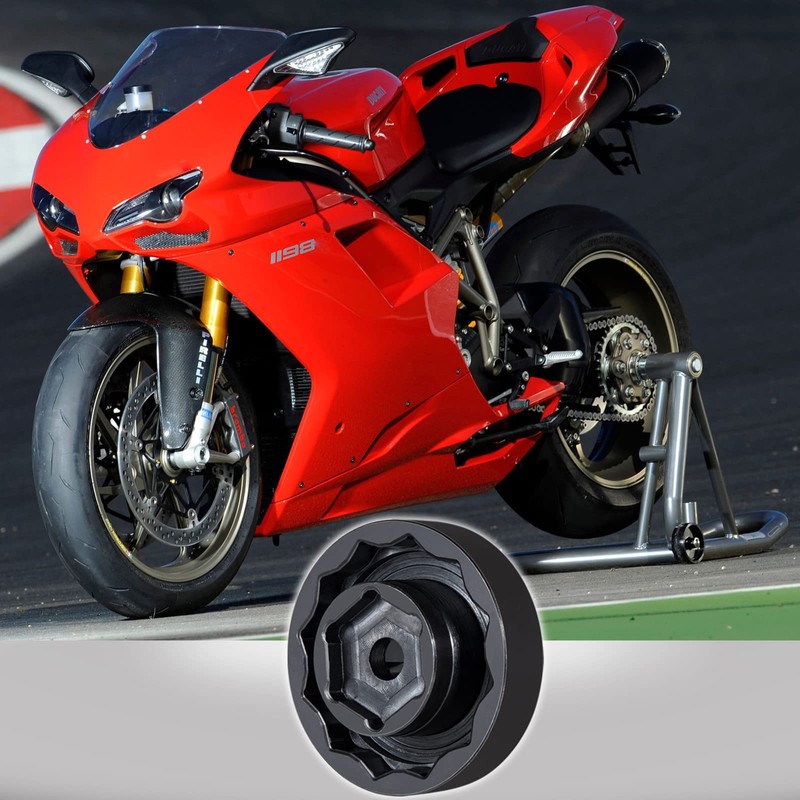 Bonbo Front Rear Wheel Axle Nut Socket Tool for Ducati