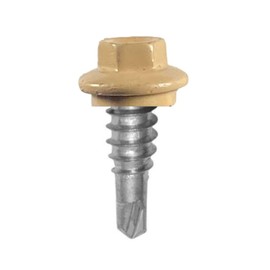 Stitch Lap Metal Roofing Screws (250, Sahara TAN, 7/8" Stitch Lap)
