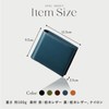 Gravio Tochigi Leather Bifold Wallet/Top-notch Wallet, Made by Artisans/Men's, Bifold
