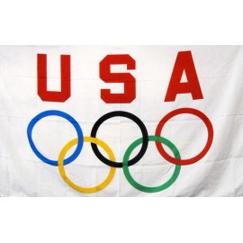 Generic USA OLYMPICS 3X5 FLAG
