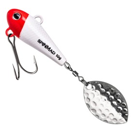 SpinMad Jig Spinner 10 g Lead Head Spinner Colour Favourite Bait Redhead