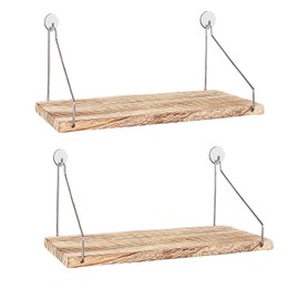 2 Pack Fabric Wall Cubicle Shelf with Hooks for Work Decor, 11.8' Wooden Cubicle Organizer Storage Shelf with Hangers Cubicle Accessories for Women Men Desk