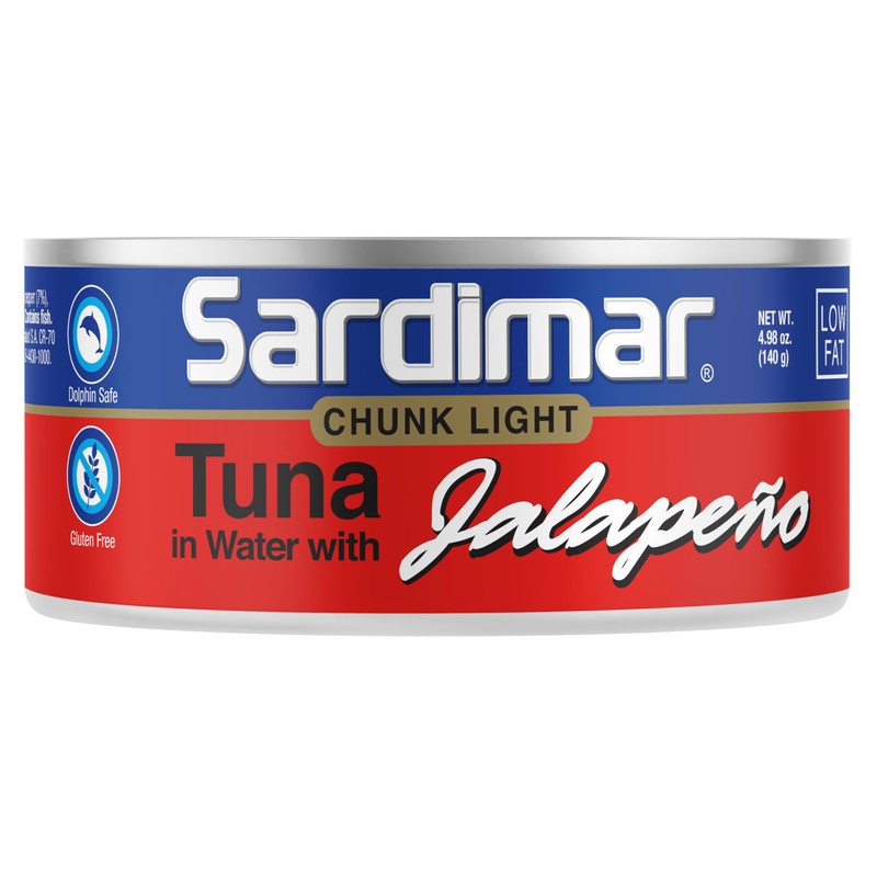 Sardimar Chunk Light Tuna ( Jalapeño, 12 Pack)