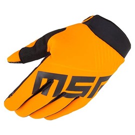 MSR Frost Moto Insulated MTB Mountain Bike Dirt Bike Motocross MX BMX Outdoor Sports ATV UTV Powersports Riding Gloves for Men and Women (Orange, Small)
