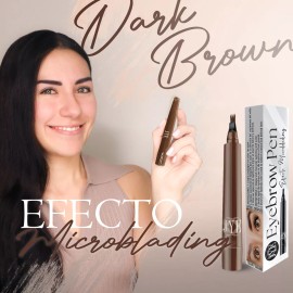 Jye Boligrafo Microblading Efect Cafe Intenso Eyebrow 10 Pza