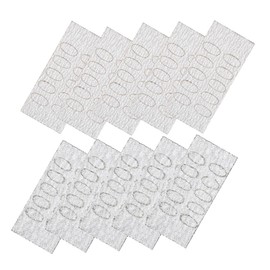 MERRYHAPY 10sheets Nail File Exfoliating Pads Replaceable Sanding Discs for Manicure Pedicure Grit Essential Tool for Home Salon Use for Trimming Polishing Nails