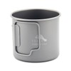 TOAKS Outdoor Camping Titanium Cup and Titanium Pot (375 ml