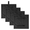 Tiardey 4 Pack Gazebo Weights Bags with Sticker Straps for