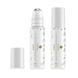 Soul Nutrients PMT Relief Roll On Oil 10ml | Pulse Point Aromatherapy Rollerball for PMS Symptoms | Essential Oil Roller with Geranium, Sweet Marjoram, Chamomile & Bergamot