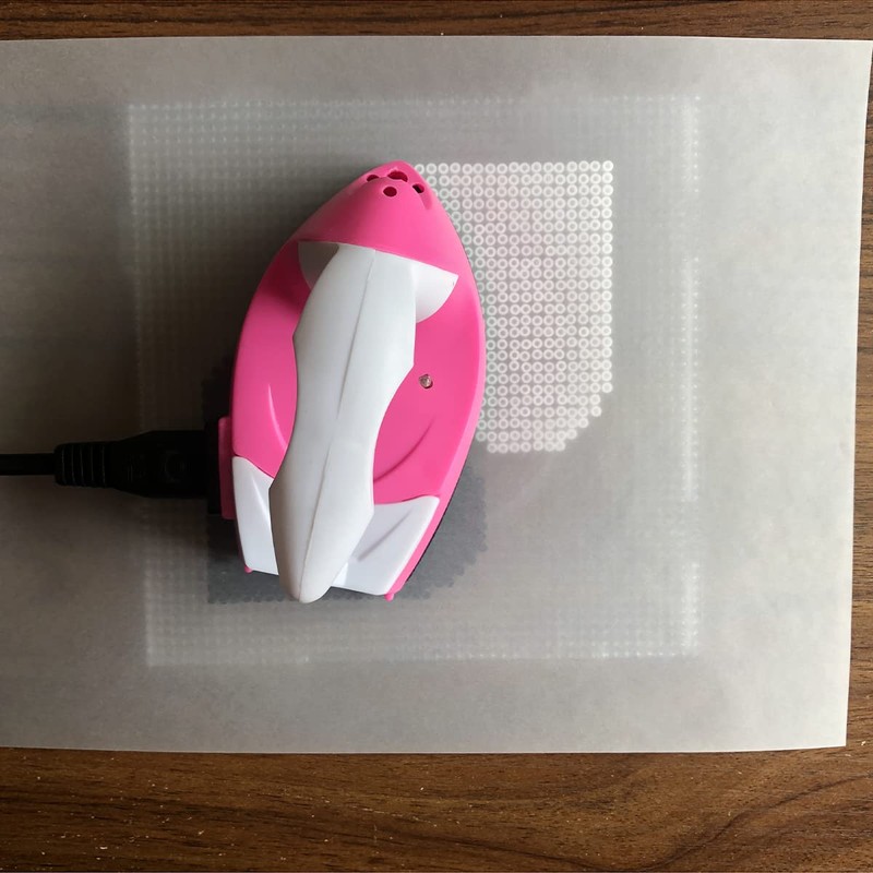 ZLLBTMO 4PCS 2.6MM Fuse Beads Boards Large Square Clear Plastic