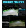 HENGTUAOTO 2.5inch LED Pod Lights Three-Eye 30W LED Fog/Driving/Off Road