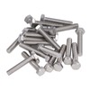 20Pcs Hex Bolt Coarse Thread Set Screws Fully Threaded Bolts