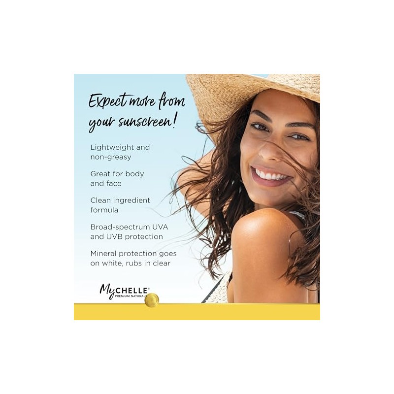 MyChelle Reabastecimiento de defensa solar SPF 30, FPS 30., 2.3