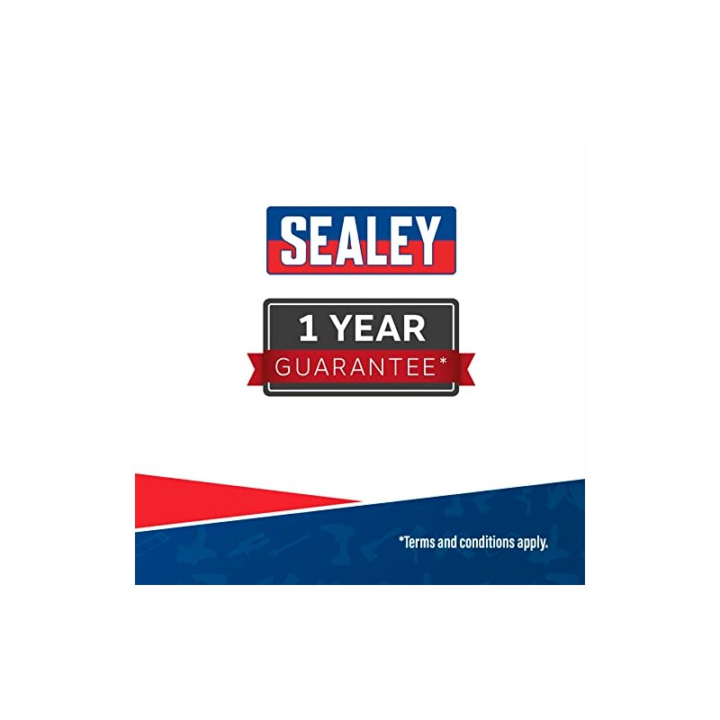 Sealey Air Chisel Set, 5pc, 120mm, 401" Shank - SA12C