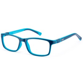NANOVISTA Unisex Children's FANGAME 3.0 Sunglasses, Bicolour Marino Mate / CIAN, 52